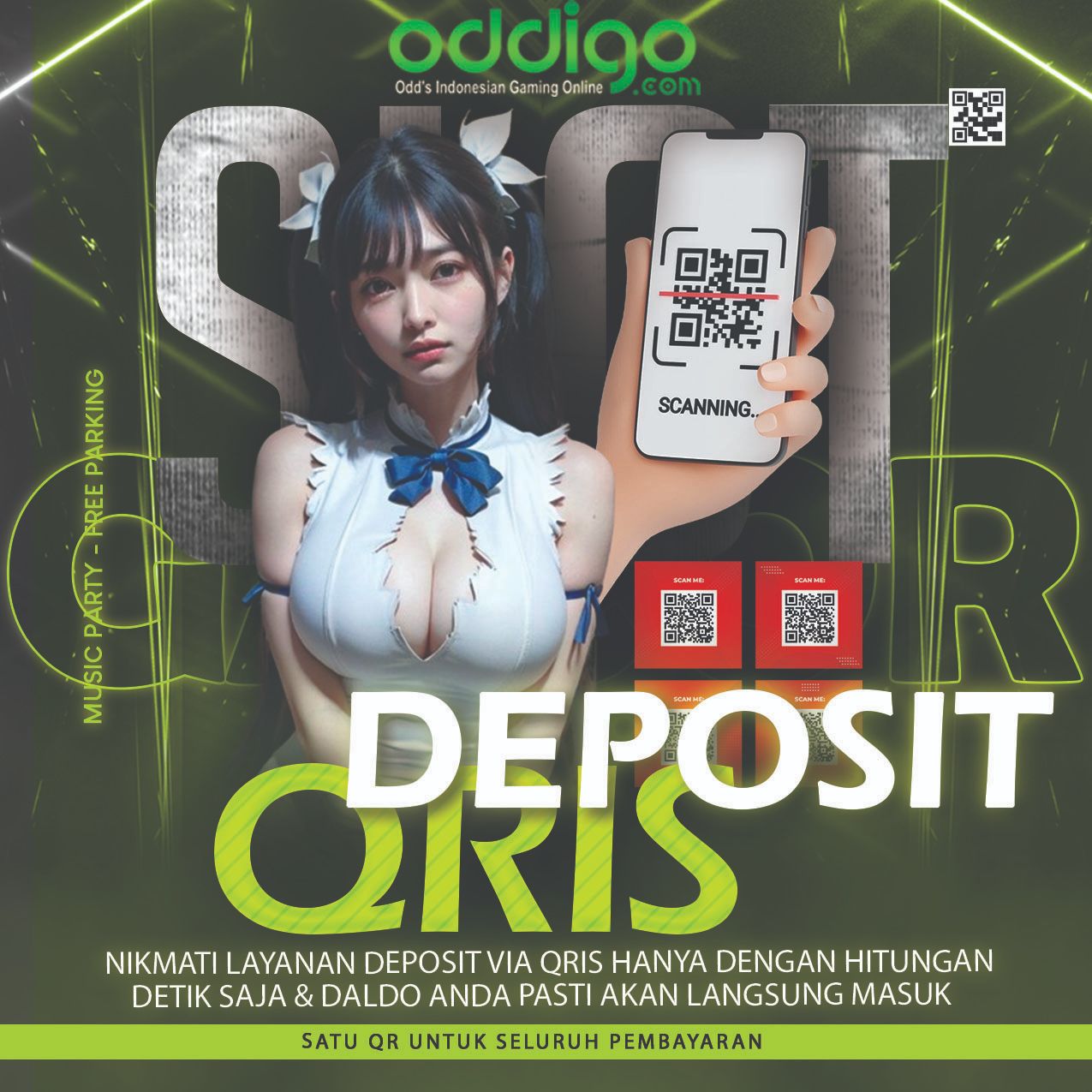 ODDIGO : Situs Slot QRIS Gacor Hari Ini Gampang Menang Link Slot88