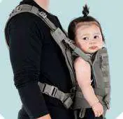  a structured baby carrier