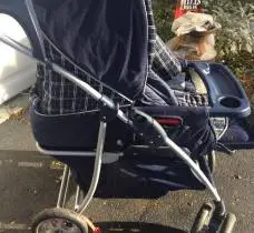 A Cleaned Graco Baby stroller