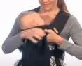 How to attach detachable hood to a baby carrier 