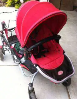 stroller spray painted pic