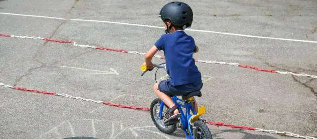 fitting a kids bike