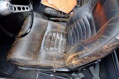 old car seat